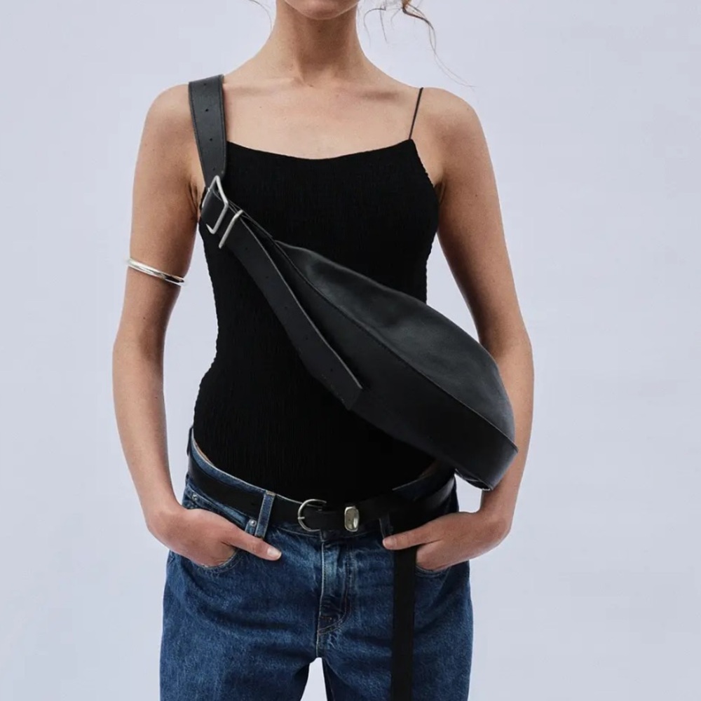 NWT Janessa Leone Bowe Bag Black - Never Used, only photographed